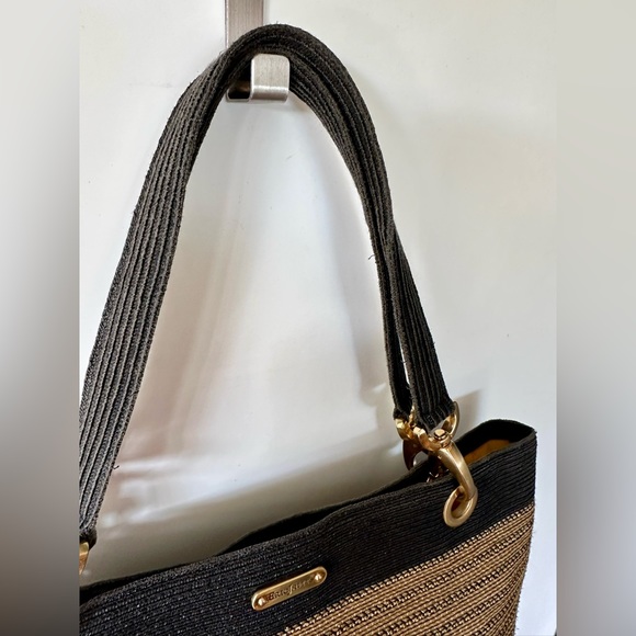 Eric Javits bag, Squishee Straw & Gold hardware - Picture 6 of 10
